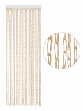 Rideau de Porte Coton-Polyester - Cordes Marin Beige - 90x200cm (Copie)