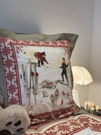 Housse de couette 200x200 Skieur 100% coton