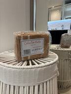 Ensemble complet de 26 pièces Beige - 6 serviettes de toilette + 20 gants Corde Marinier Marron