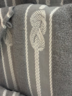 Ensemble complet Gris de 26 pièces - 6 serviettes de toilette + 20 gants - coton 100%