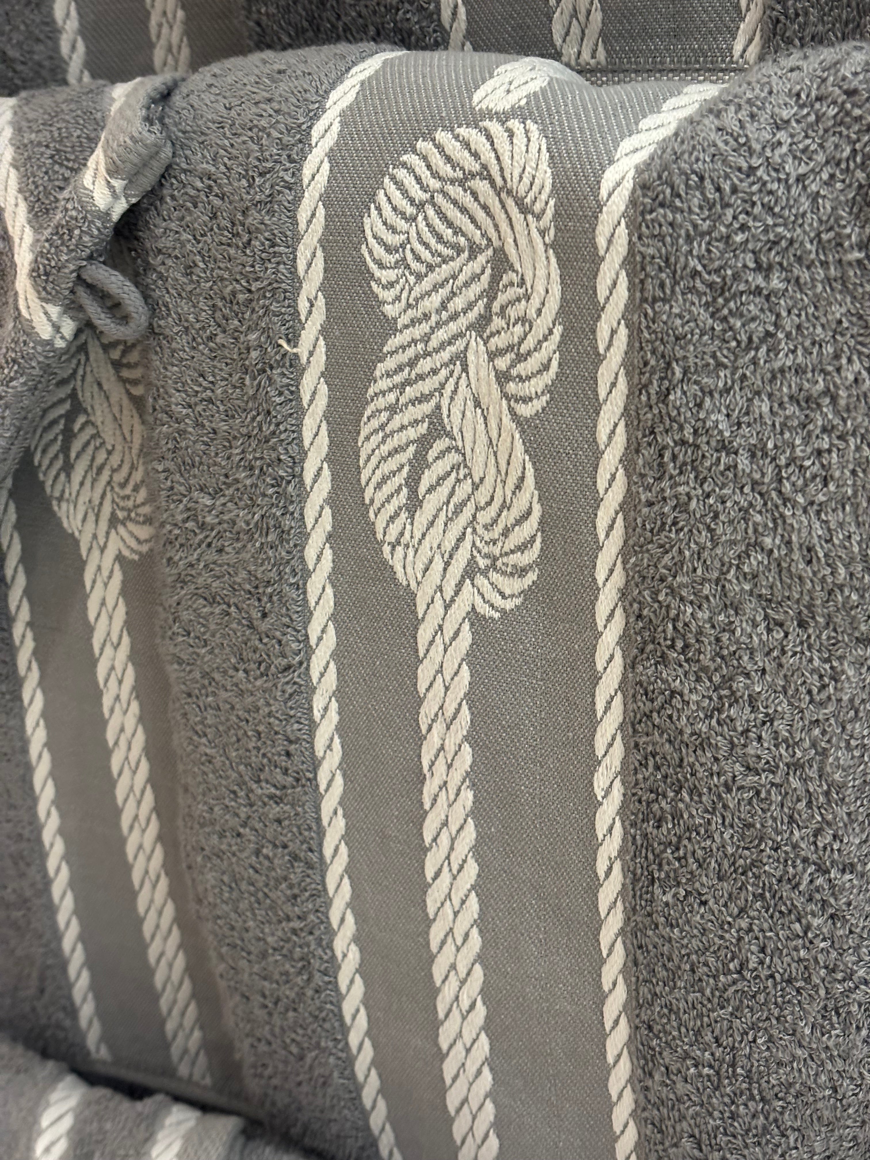 Ensemble complet Gris de 26 pièces - 6 serviettes de toilette + 20 gants - coton 100%