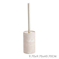 Porte-brosse WC en marbre