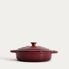 Cocotte en fonte | ANDREAS | ombré plat bordeaux 2,5 l
