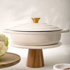 Cocotte en fonte | ANDREAS | beige plate 2,5 l