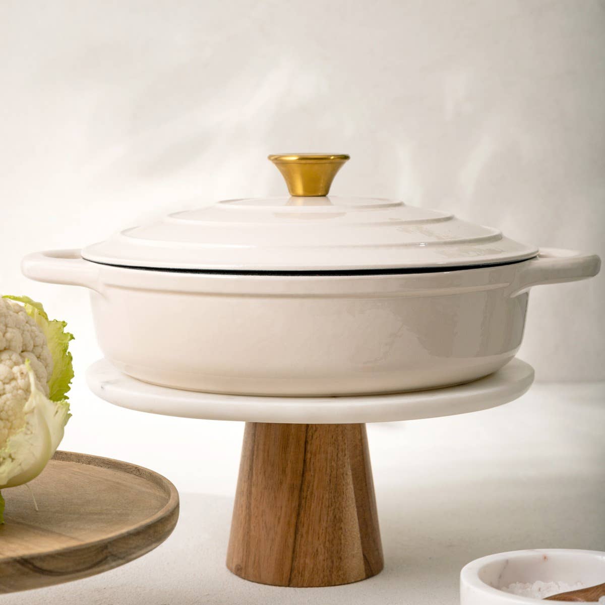 Cocotte en fonte | ANDREAS | beige plate 2,5 l
