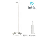 Porte-rouleau métal lisse 60 cm
