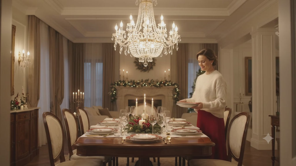 Service de Noël 24 pièces 2026 - Porcelaine