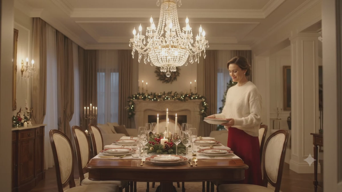 Service de Noël 24 pièces 2026 - Porcelaine