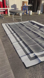 TAPIS ENZO XXL DOUBLE FACE + PIQUETS 270X360cm