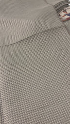 10 torchons Bonheur Gris polyvalents de 60x50 cm