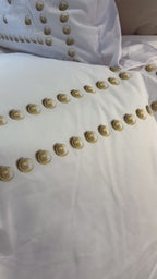 Housse de couette 200x200 - Perle beige - 100% Coton