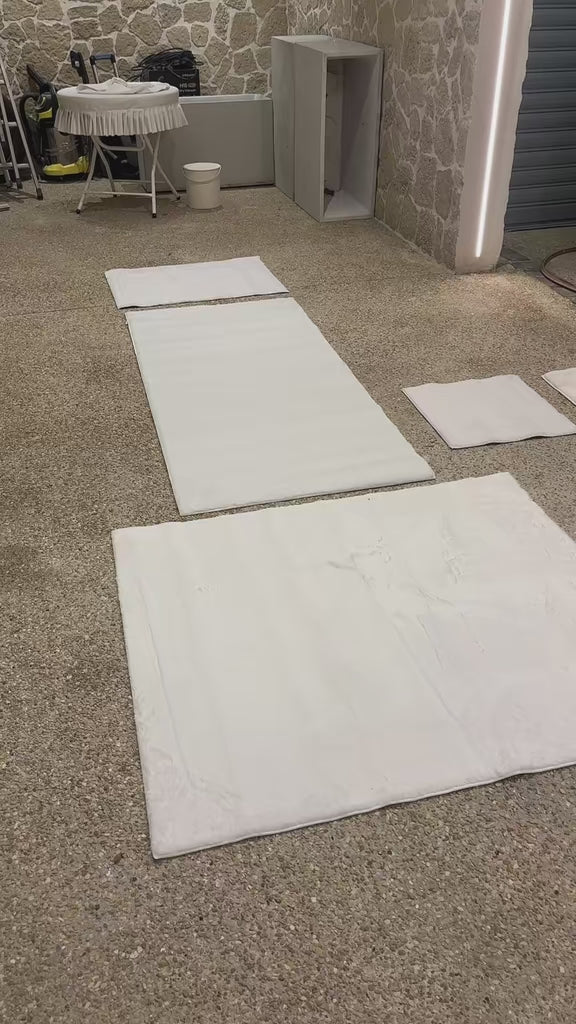 Jeu de tapis doux à poils 5m90