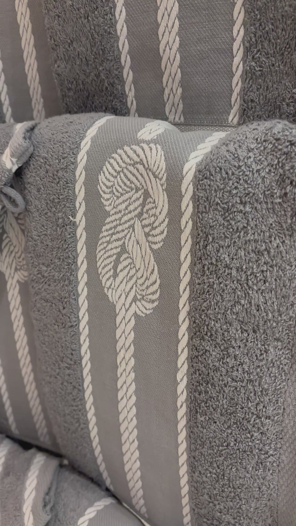 Ensemble complet Gris de 26 pièces - 6 serviettes de toilette + 20 gants - coton 100%